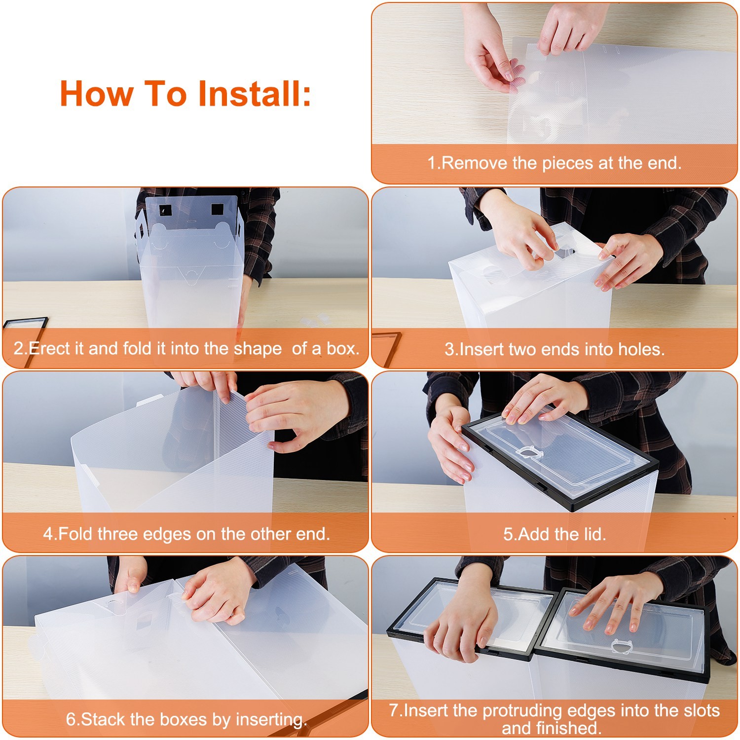 Plastic Storage Bins