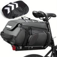 RAINSMORE Bicycle Bag  15L Rear Rack Trunk Bag for Commuting and Travel