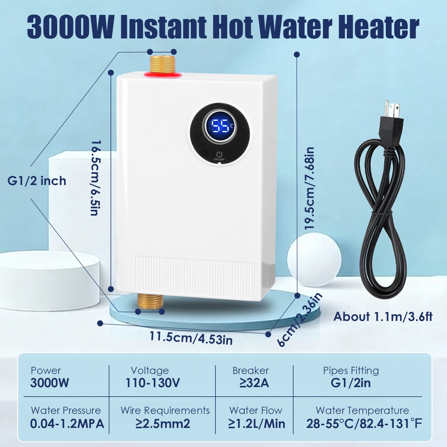 Tankless Electric Water Heater