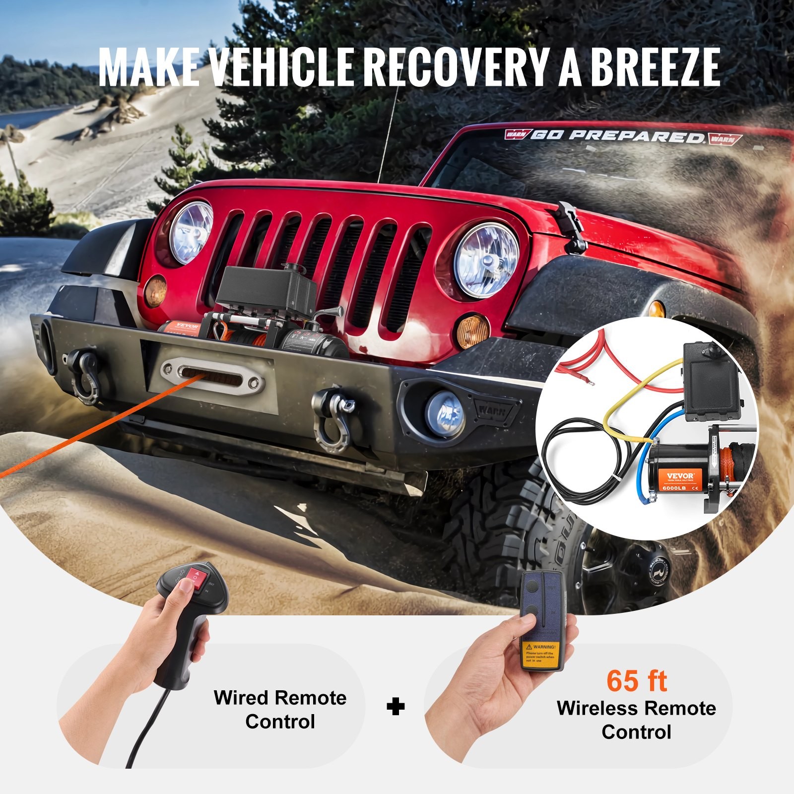 Electric Hoist Winch Remote Control