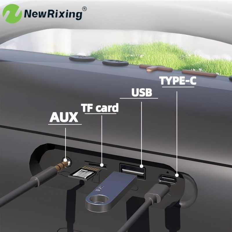 NewRixing Portable Outdoor Party Speaker