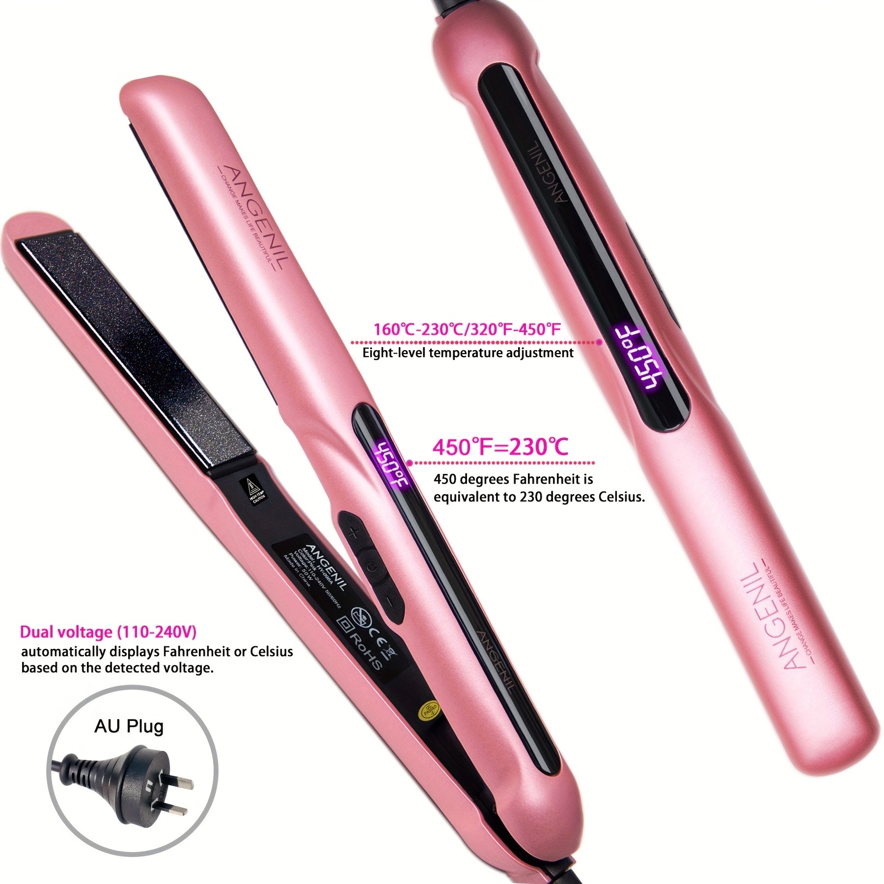 ANGENIL Argan Oil Flat Iron