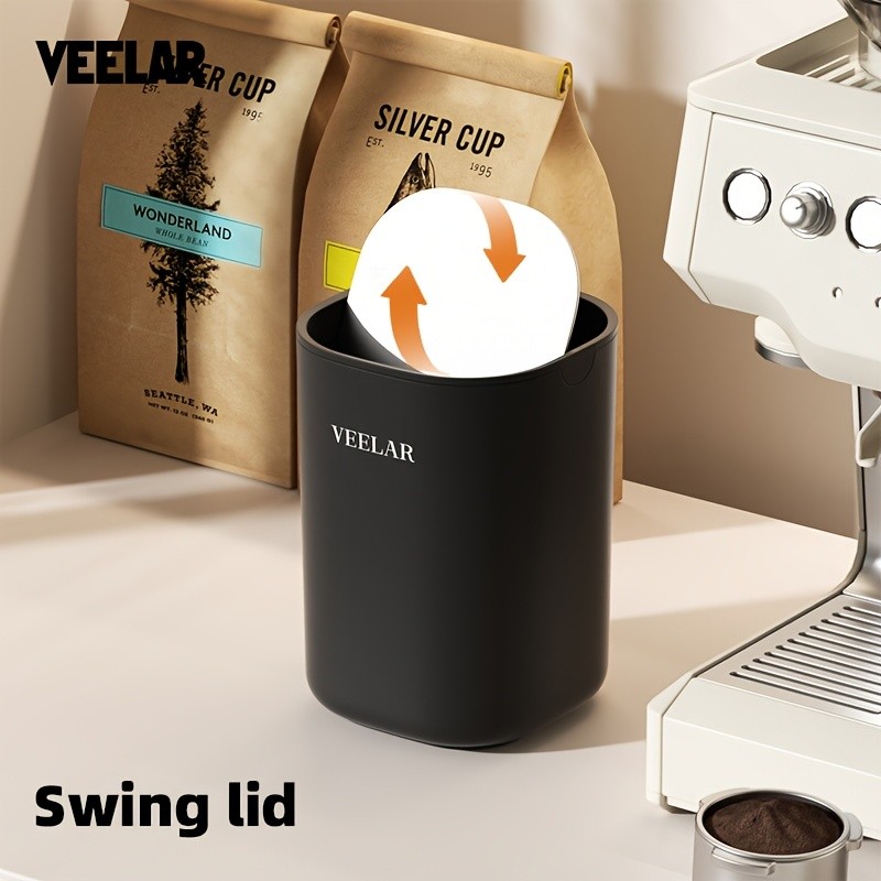 Veelar 2.5L Mini Desktop Trash Can