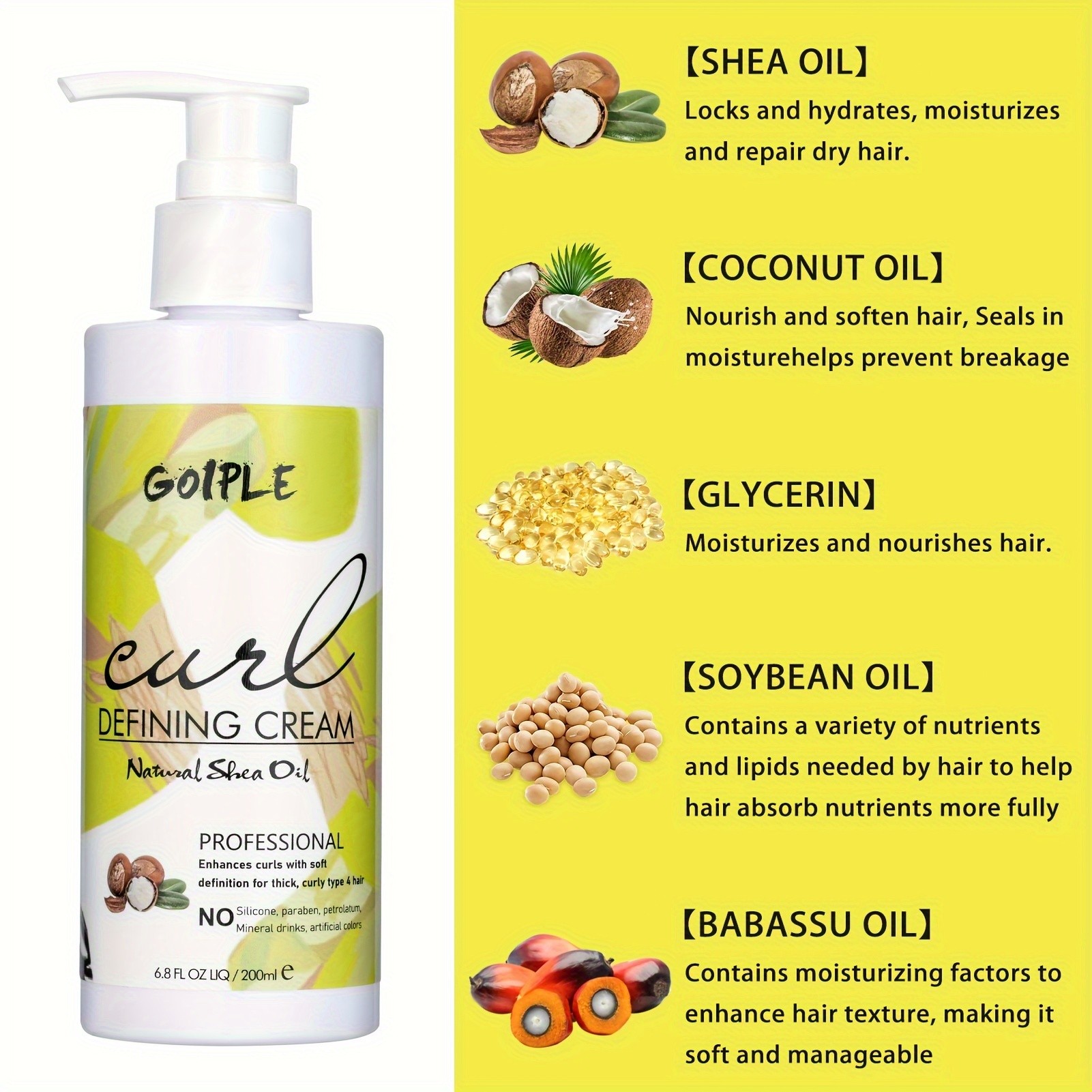 GOIPLE Curl Defining Cream