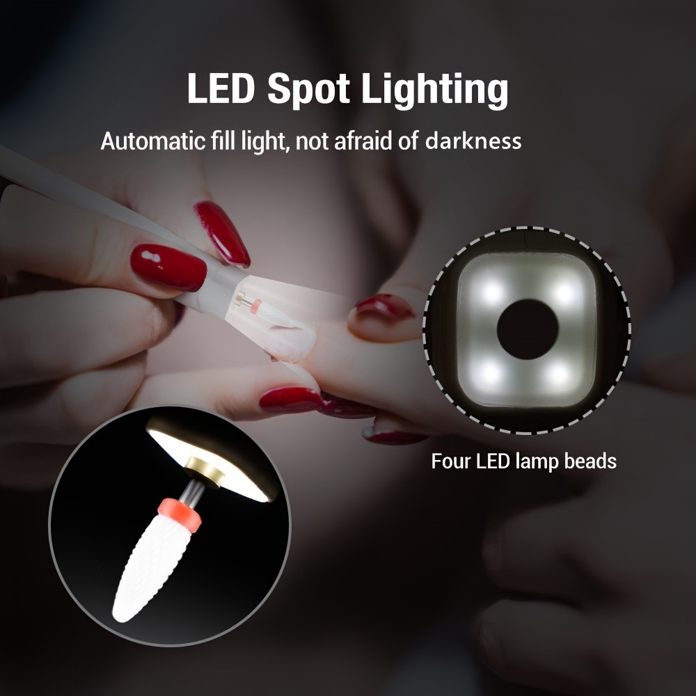 SKYUV Cordless Nail Drill Kit