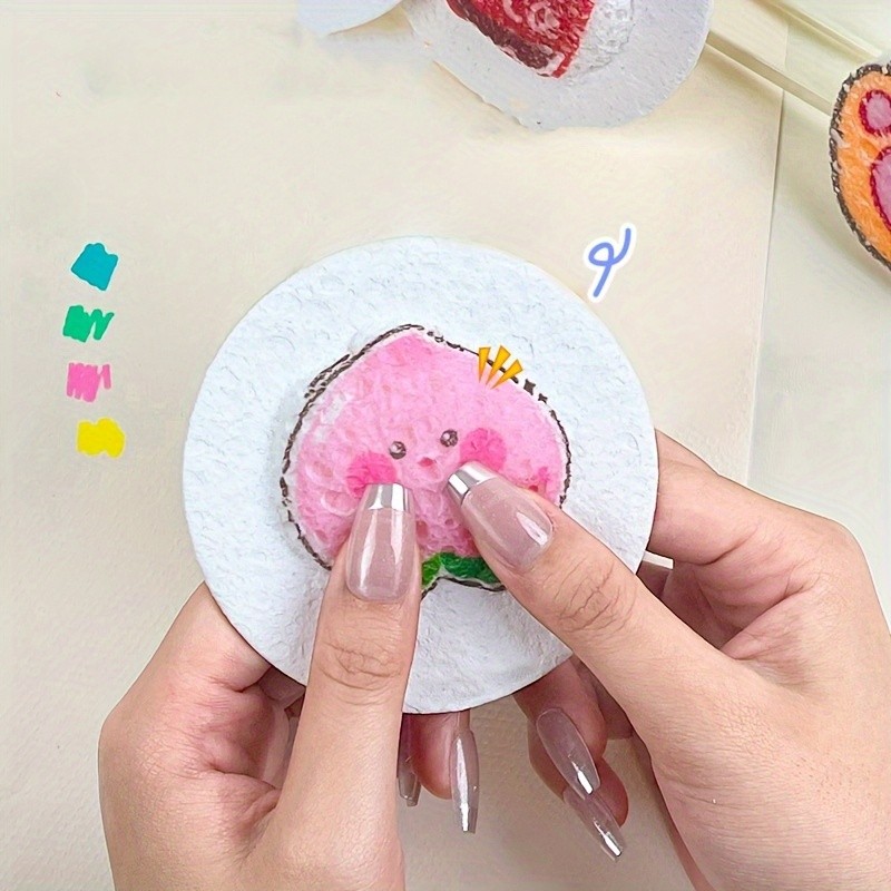 JADELOTUS 3D Round Paper