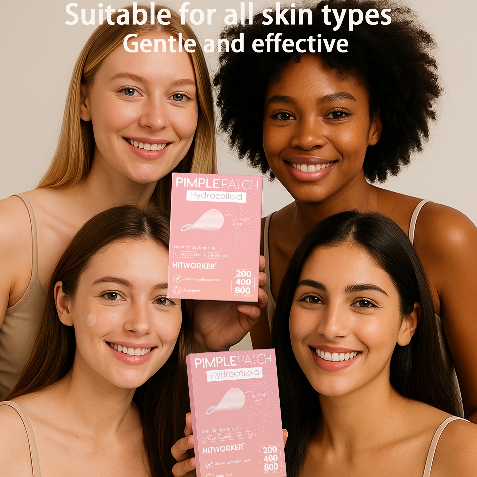 HITWORKER Water-Based Gel Stickers