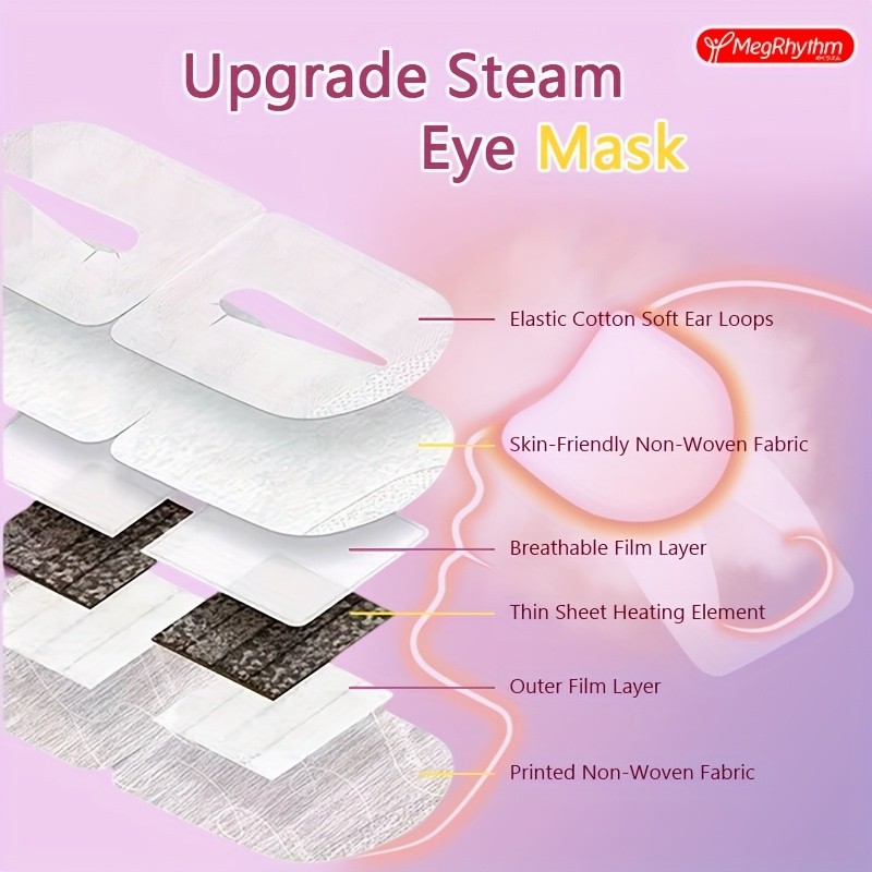 MEGRHYTHM by Kao Lavender Gentle Steam Eye Masks