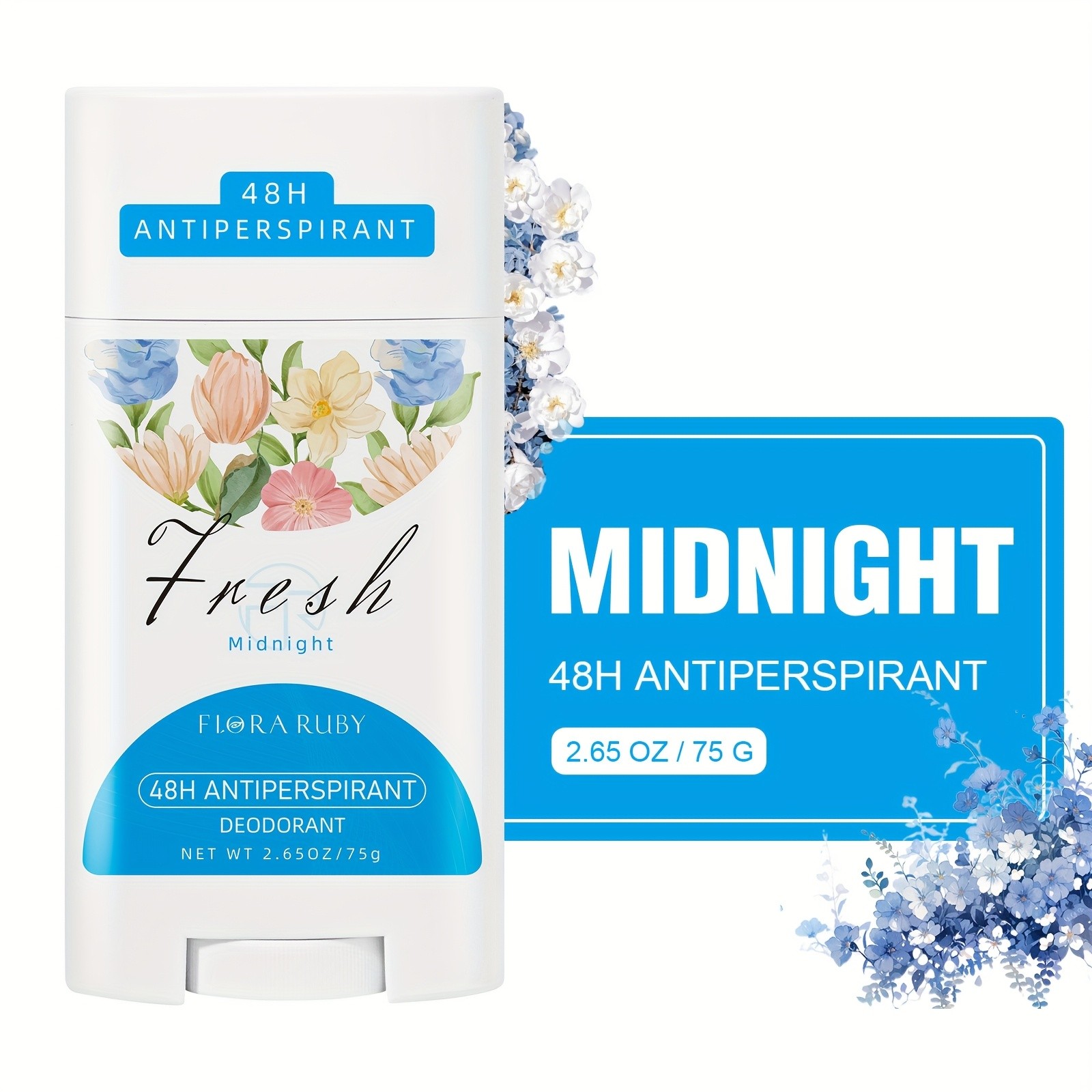 FLORA RUBY 48-Hour Antiperspirant & Deodorizing Body Patches