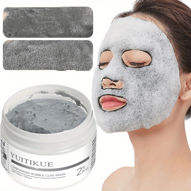 YUTKRUE Carbonic Acid Bubble Mud Facial Mask