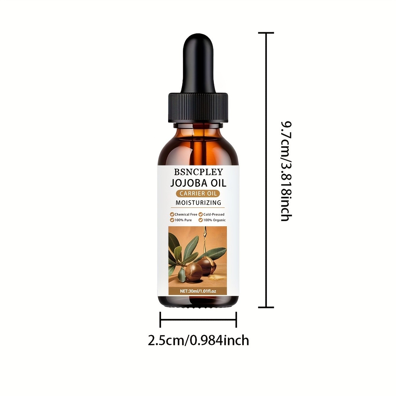 BSNCPLEY 30ml Jojoba Oil Hair Serum