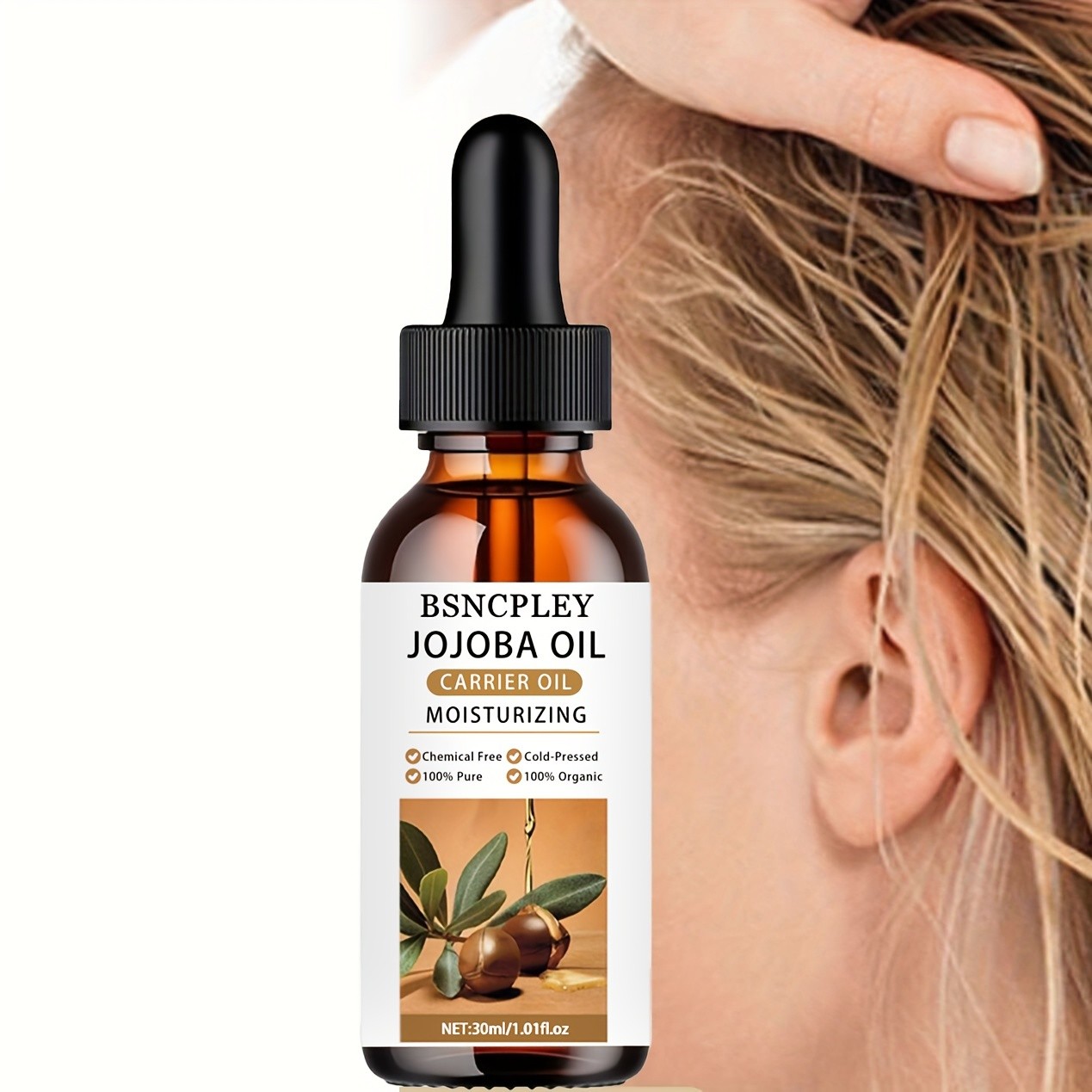 BSNCPLEY 30ml Jojoba Oil Hair Serum