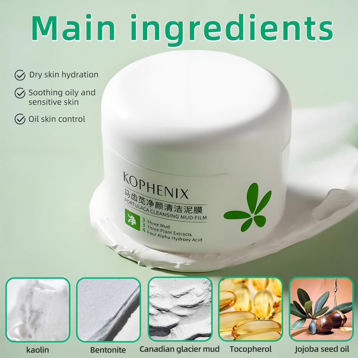 AHA Facial Clay Mask 100g