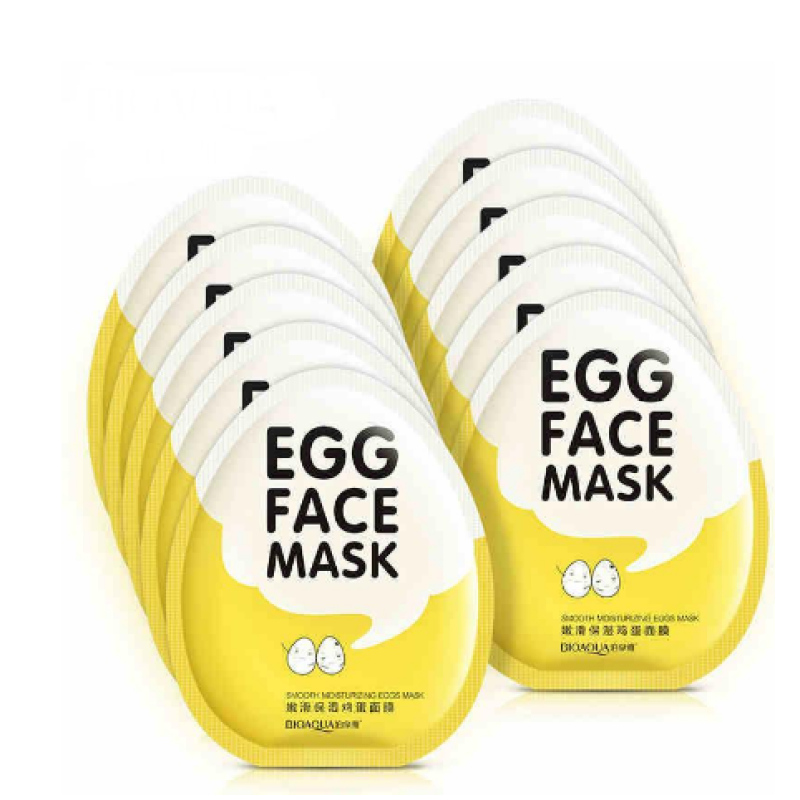 Bioaqua Egg Facial Oil Control Brighten Wrapped Mask