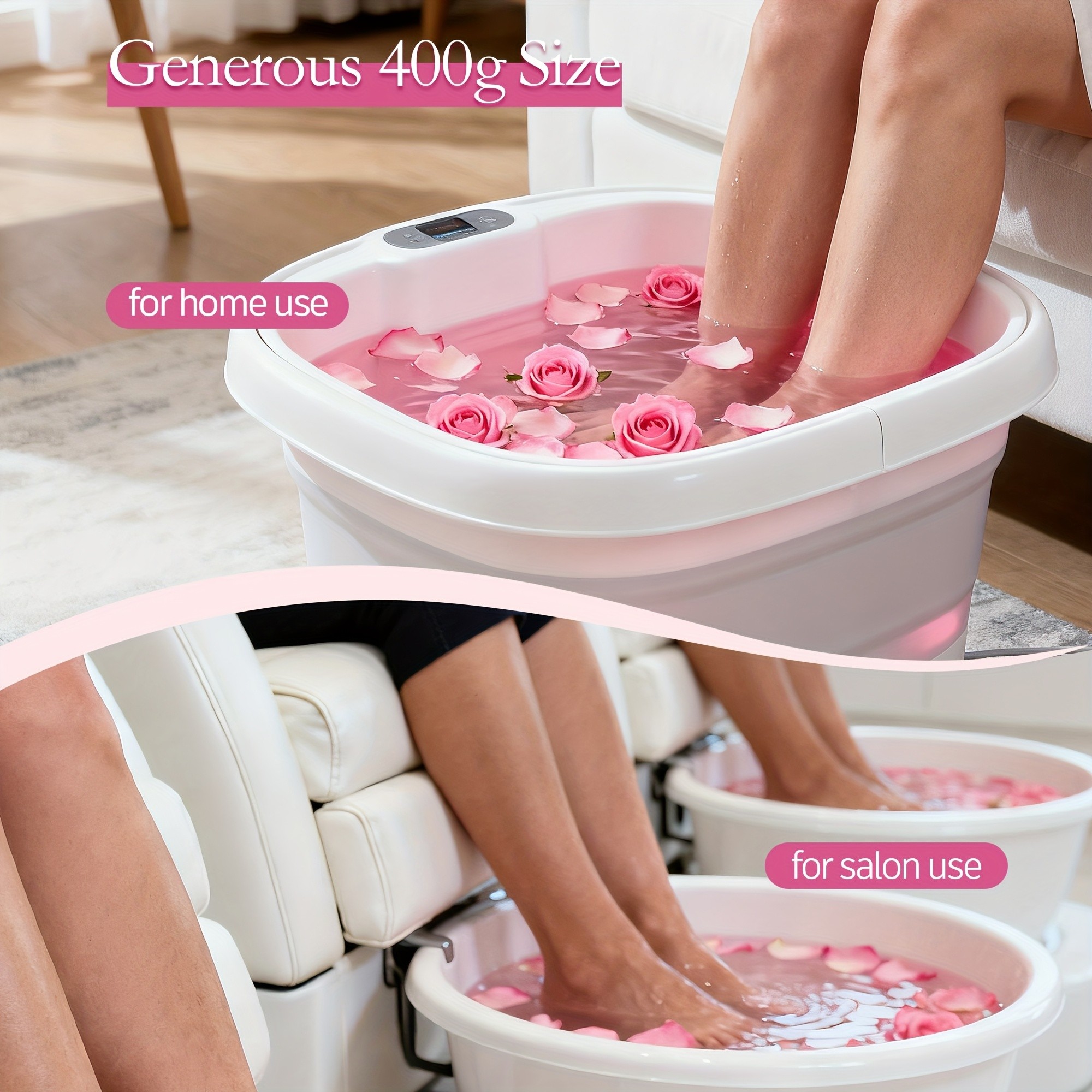 NOVAL Rose Scented Foot Bath Salt Tablets