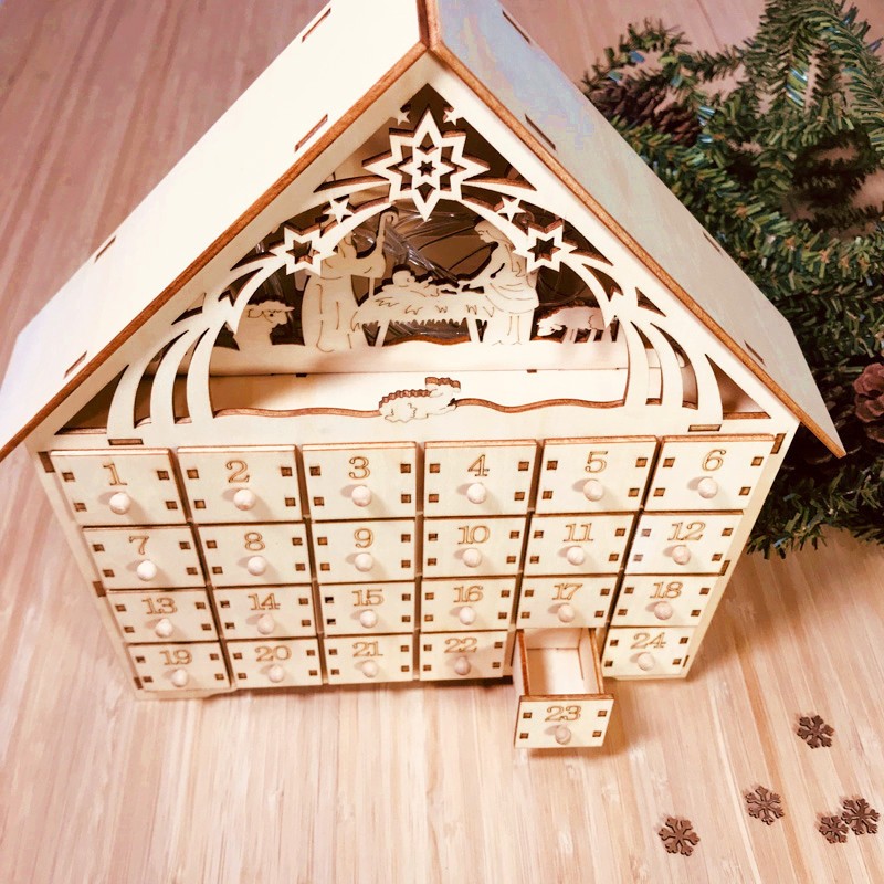 Christmas Calender Gift Box