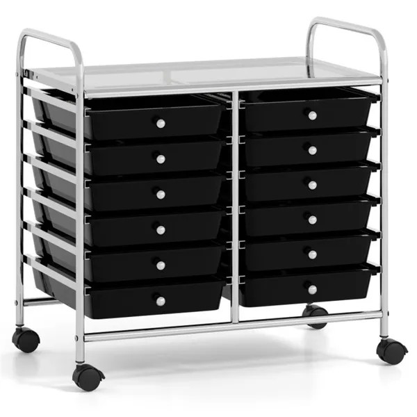 Drawer Rolling Storage Cart