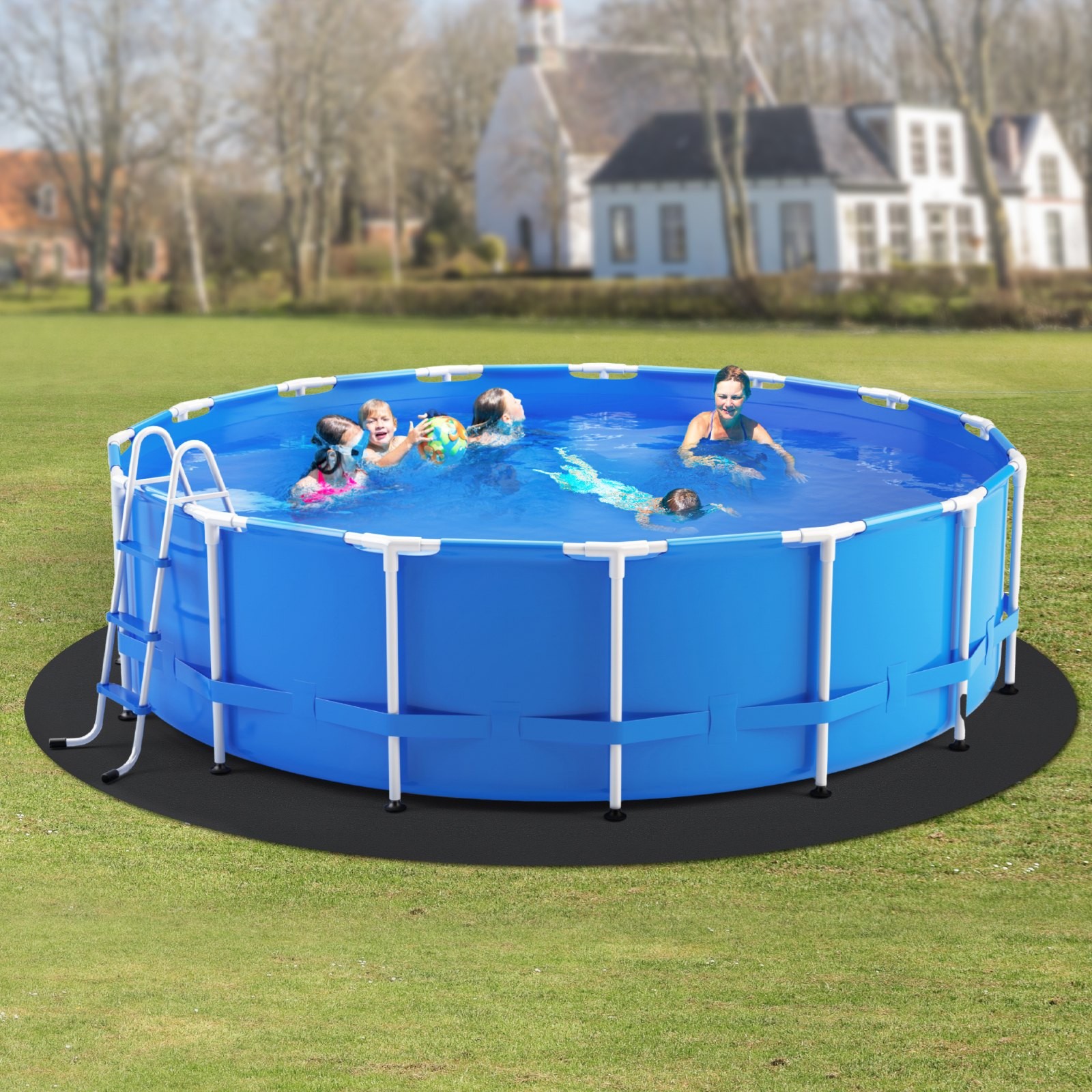 Above Ground Round Pool Pad
