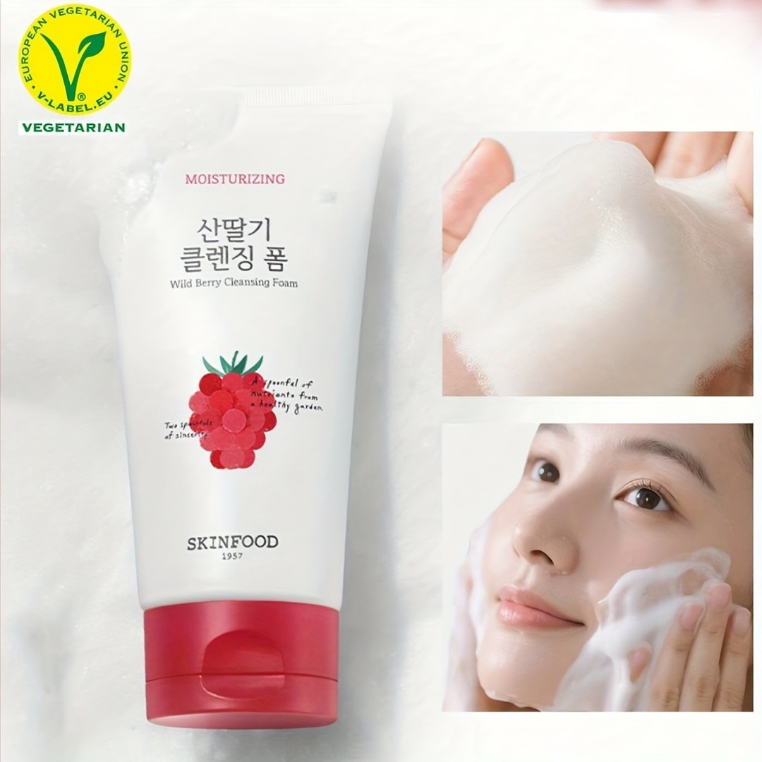 Skinfood VEGE GARDEN Wild Berry Cleansing Foam