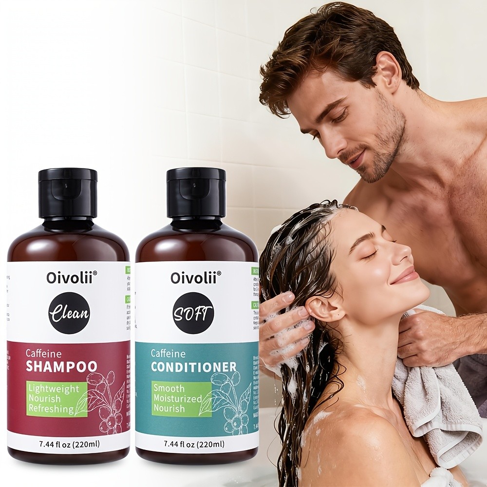 Caffeine Shampoo and Conditioner Set