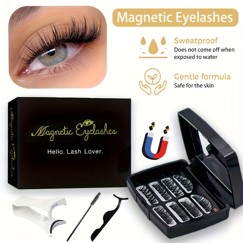 3D Eyelashes 7 Times Magnetic Magnets