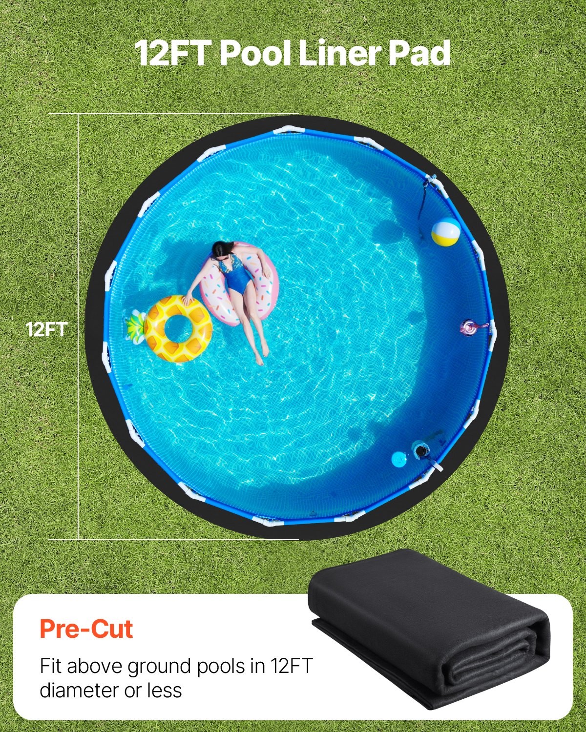 Round Pool Pad
