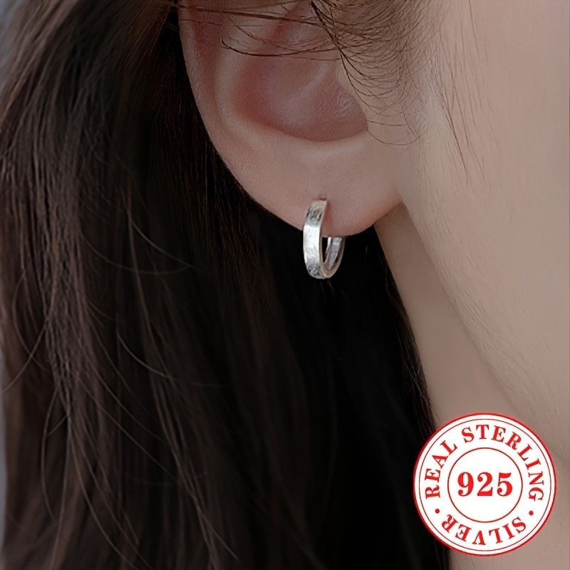 RYYM Womens Stylish Hoop Earrings