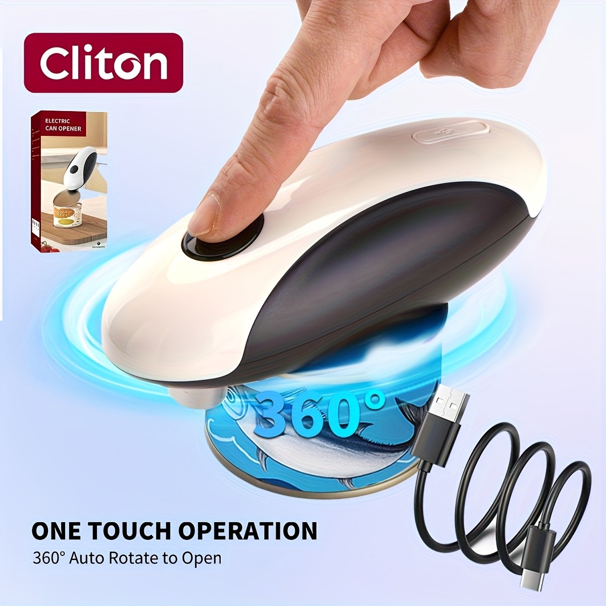 CLITON TurboCharge Can Opener