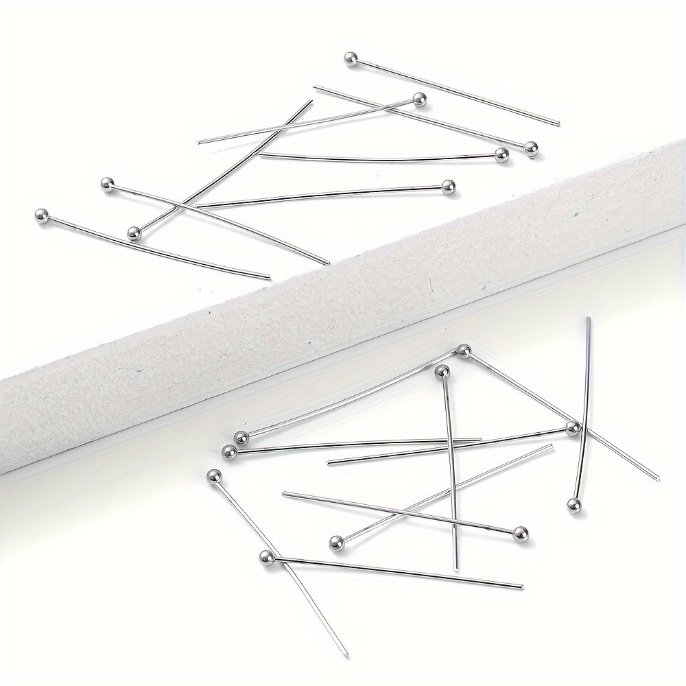 100pcs 304 Stainless Steel Ball Head Pins
