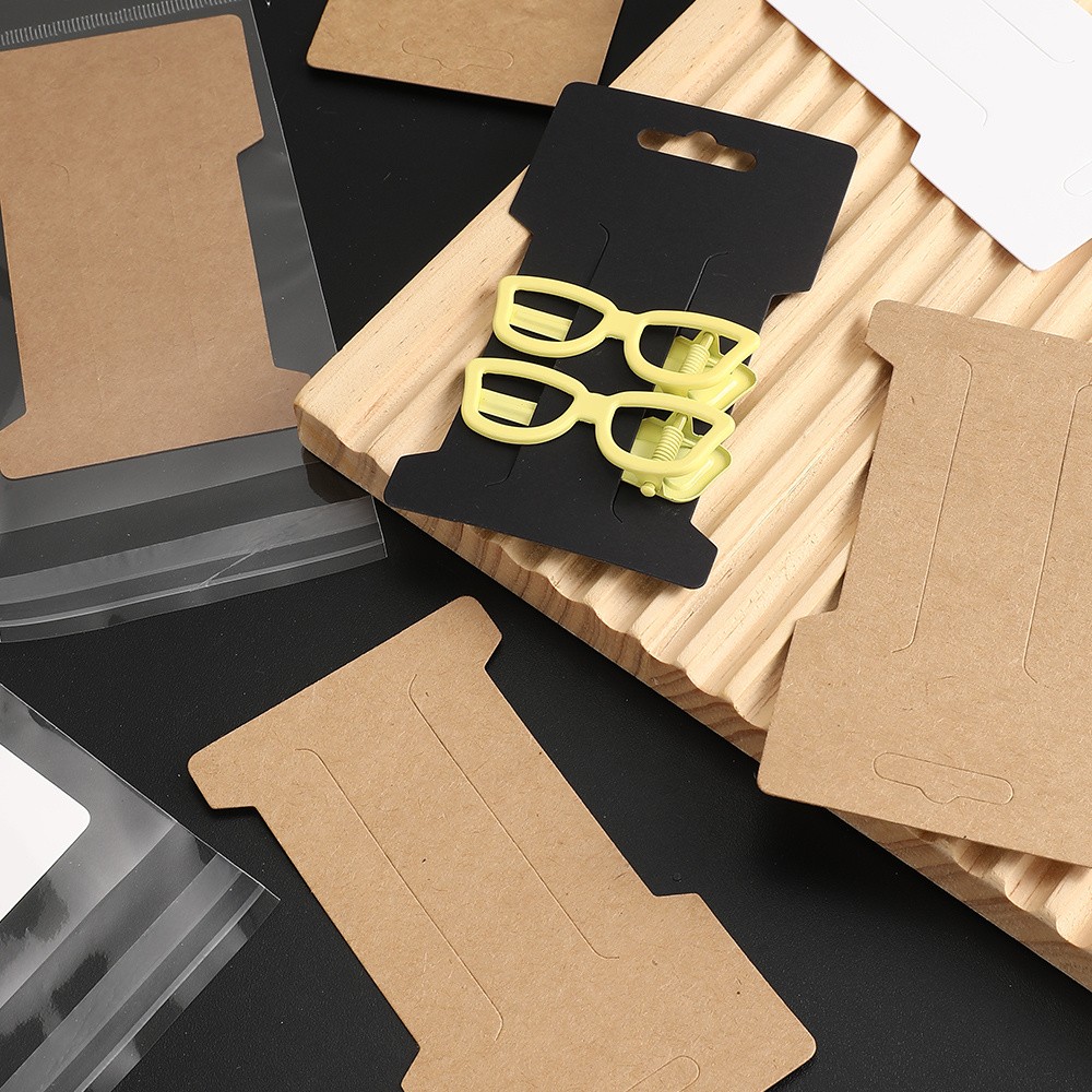 100pcs/bag Jewelry Packaging Set for Hairclips Display