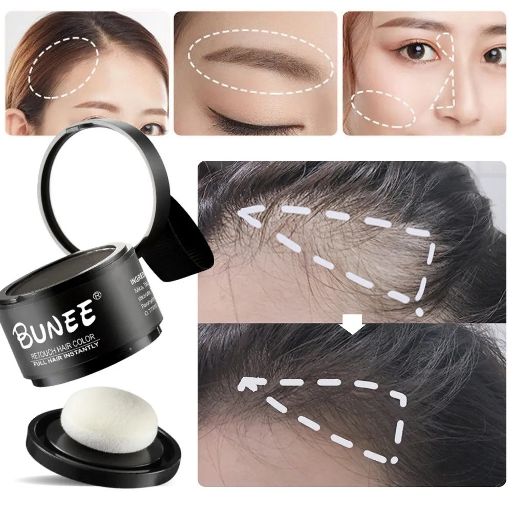 Bunee Hairline Powder Natural Cover Unisex Hair Loss