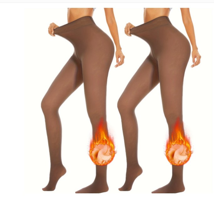 Translucent Fleece Lined Tights