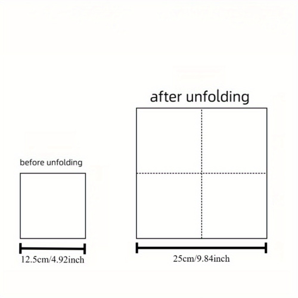 50/100pcs Custom Love Note Handwriting Napkins