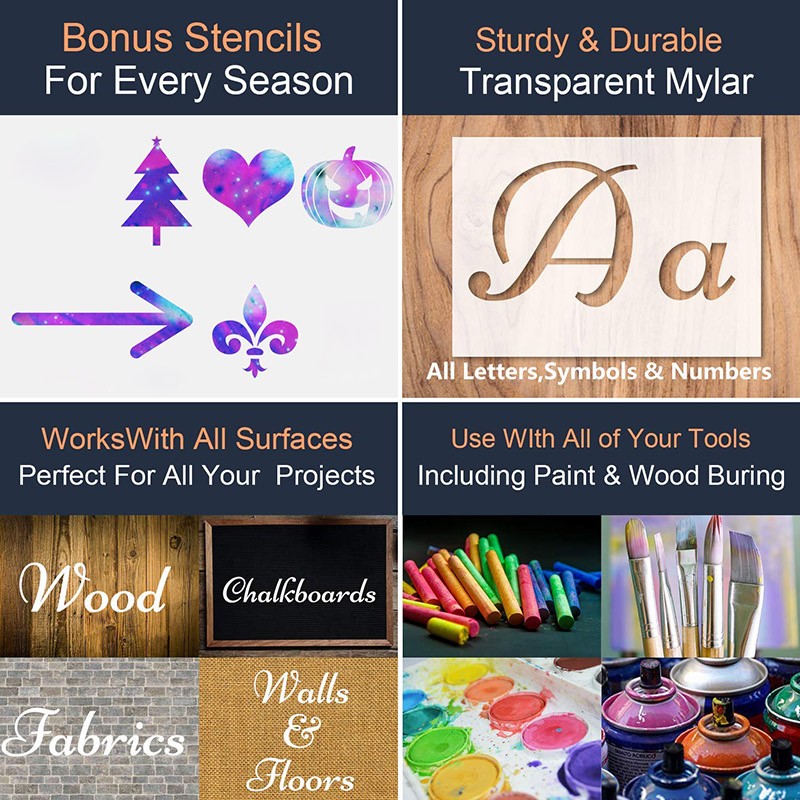 English Aplhabet Letter Template