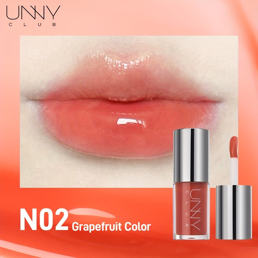 UNNY Club Apricot Color Tinted Lip Gloss