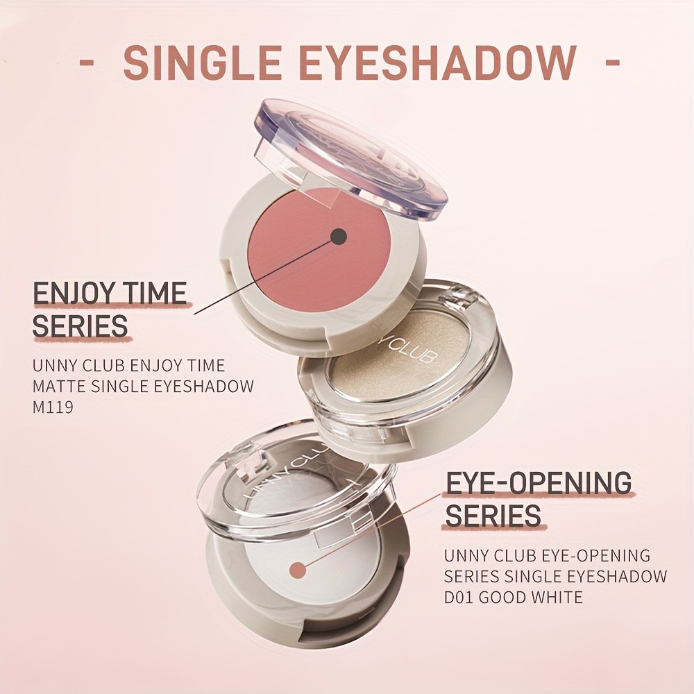 UNNY Korean Style Single-Shade Eyeshadow Palette
