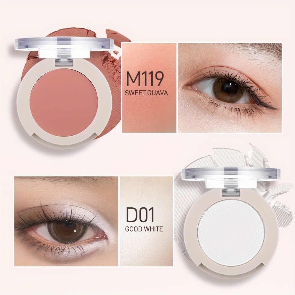 UNNY Korean Style Single-Shade Eyeshadow Palette