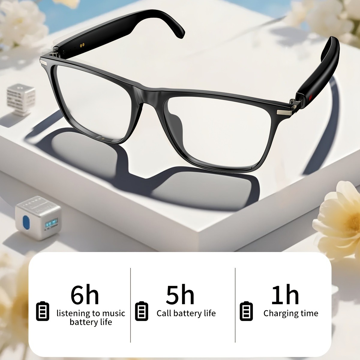 PEJE Smart Glasses with Translator AI
