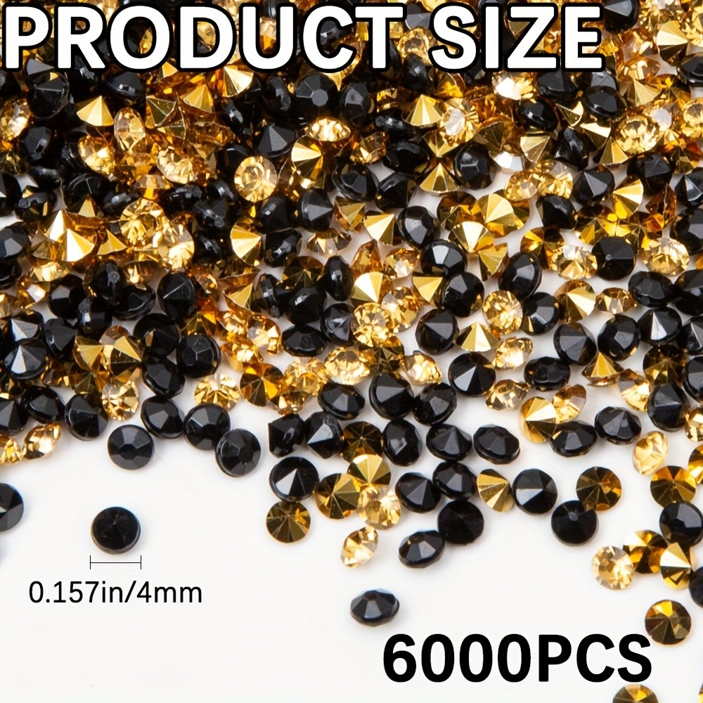 6000pcs Wedding Table Scatter Confetti Crystals