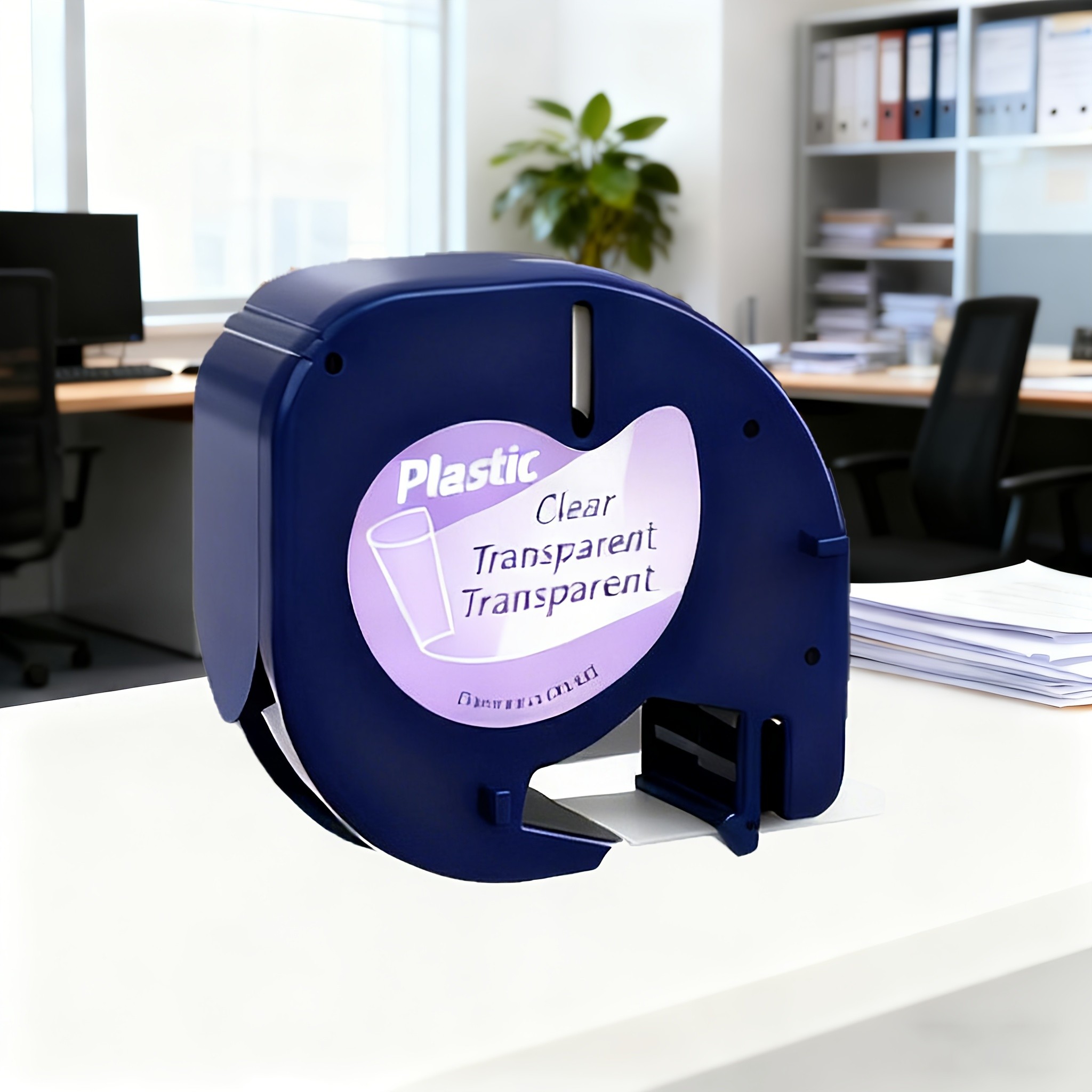 MarkField Transparent Label Tape for Dymo Letratag