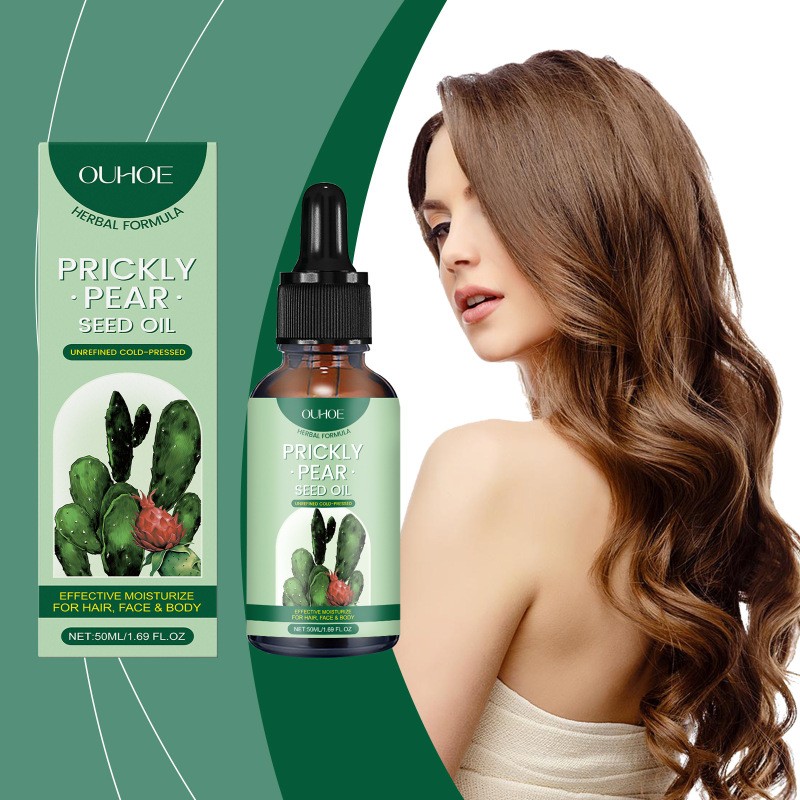 OUHOE Cactus Daily Hair Gentle Moisturizing Whole Body Skin Plant Body Care Massage Essential Oil