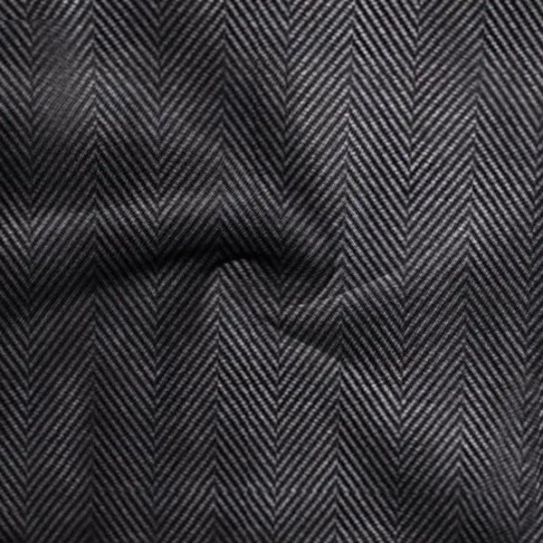 Men's Herringbone Henley Sweatshirt - Casual Long Sleeve Pullover with Stylish Collar