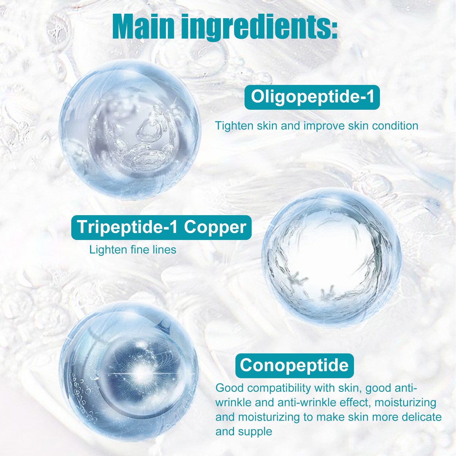 Cono Peptide Anti-Wrinkle Serum  Advanced Skin Renewal and Firming Essence