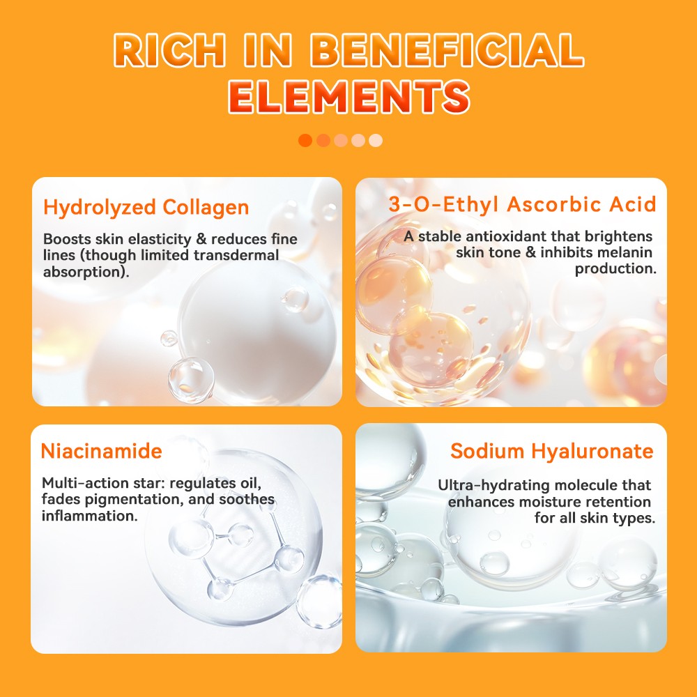 Dr. Roseva Vitamin C+ Skincare Set  Complete Brightening and Anti-Aging Routine