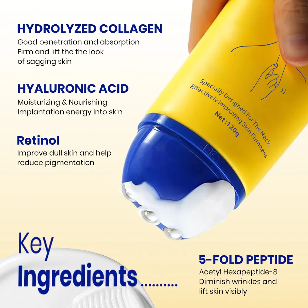 KOEC Polypeptide Steel Ball Light Grain Neck Cream 120g