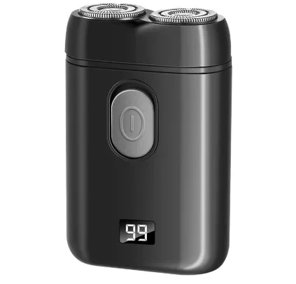 Mini Dual-Head Electric Shaver (Black)