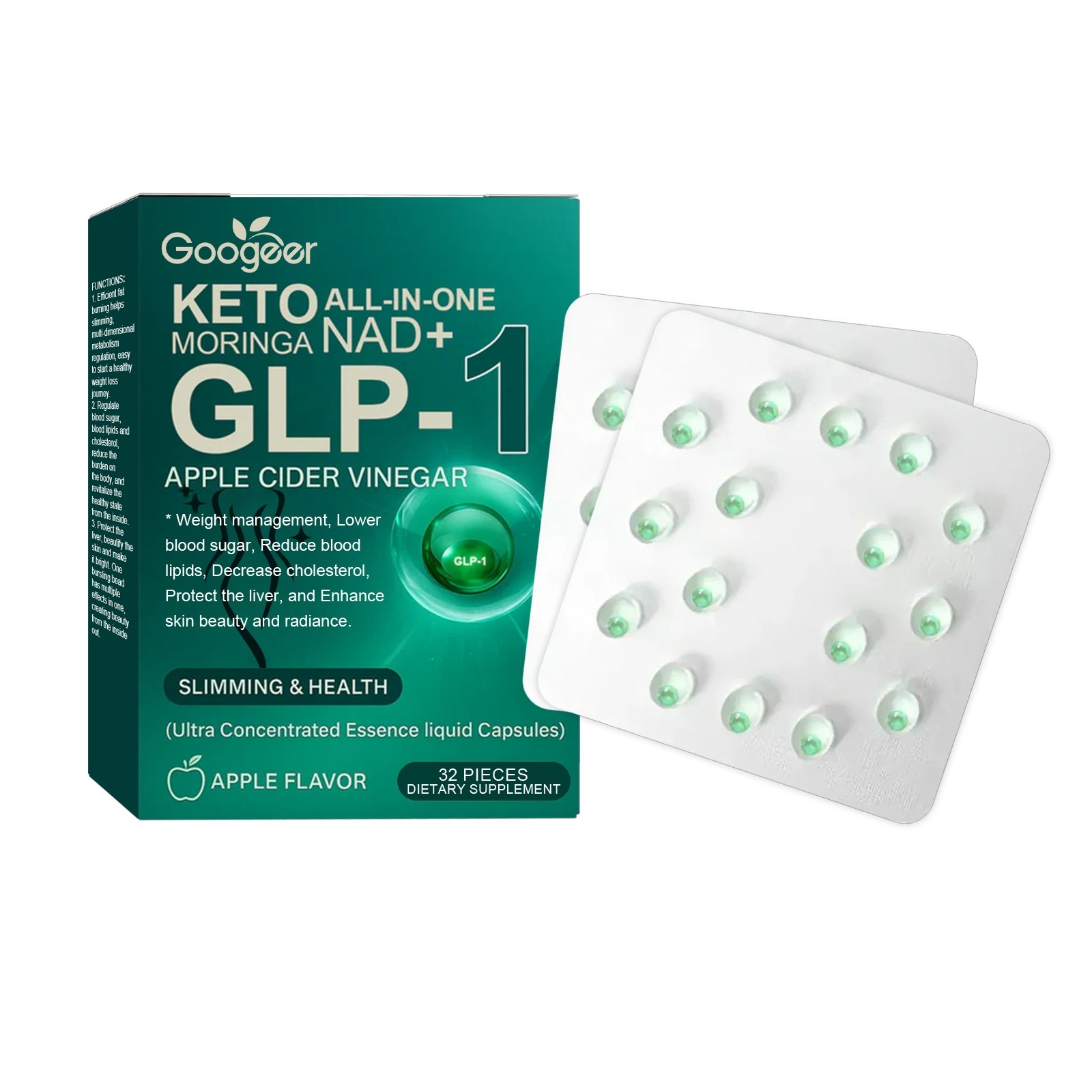 Keto All-in-One GLP-1 Support Capsules