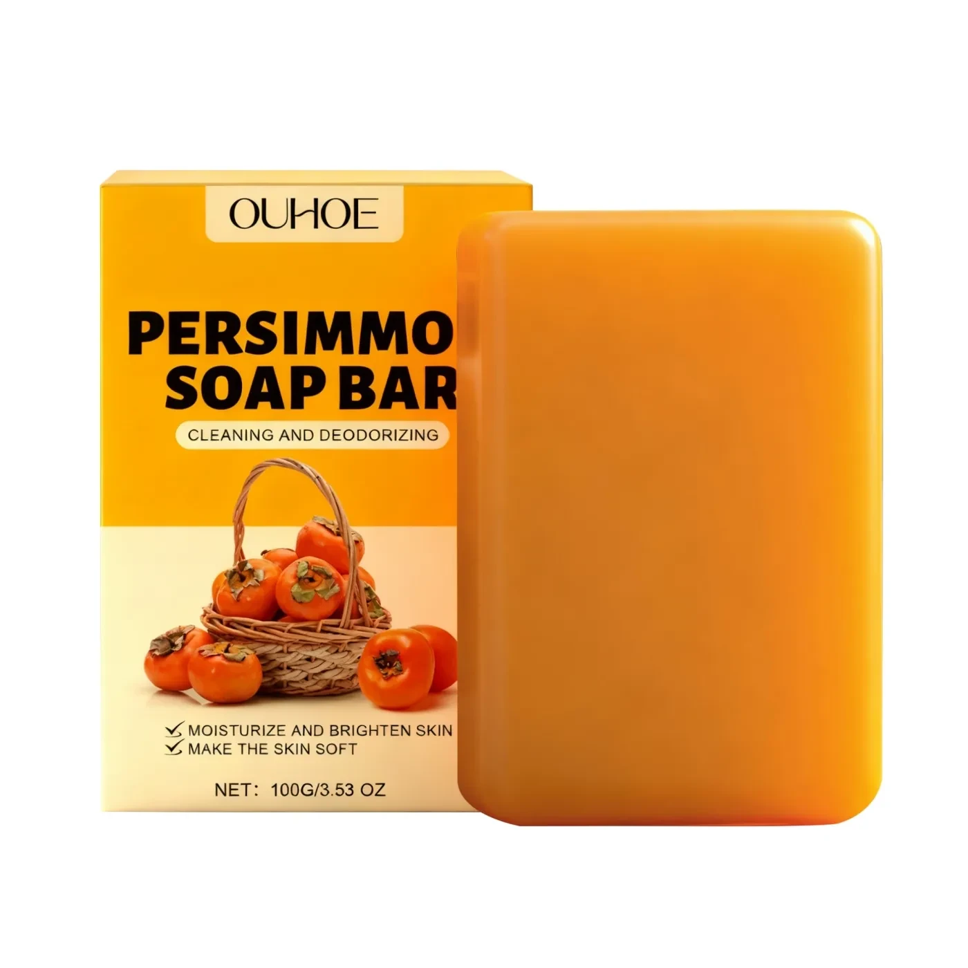 OUHOE Persimmon Soap Bar