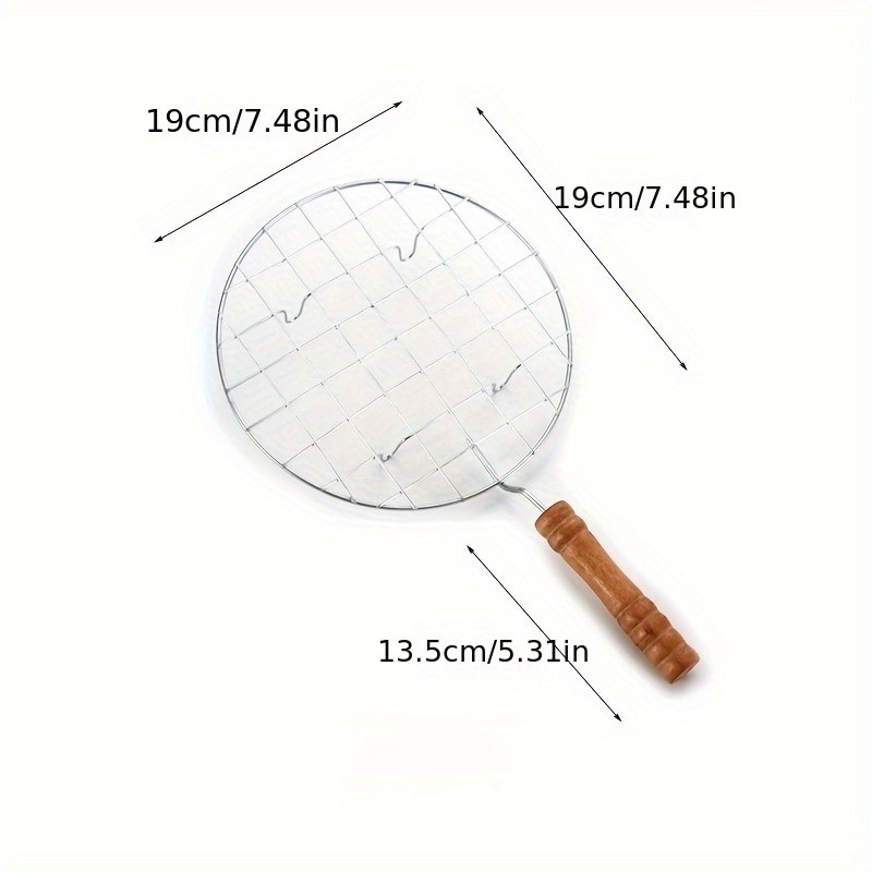 KITEOAGE Round Iron Grill Mesh