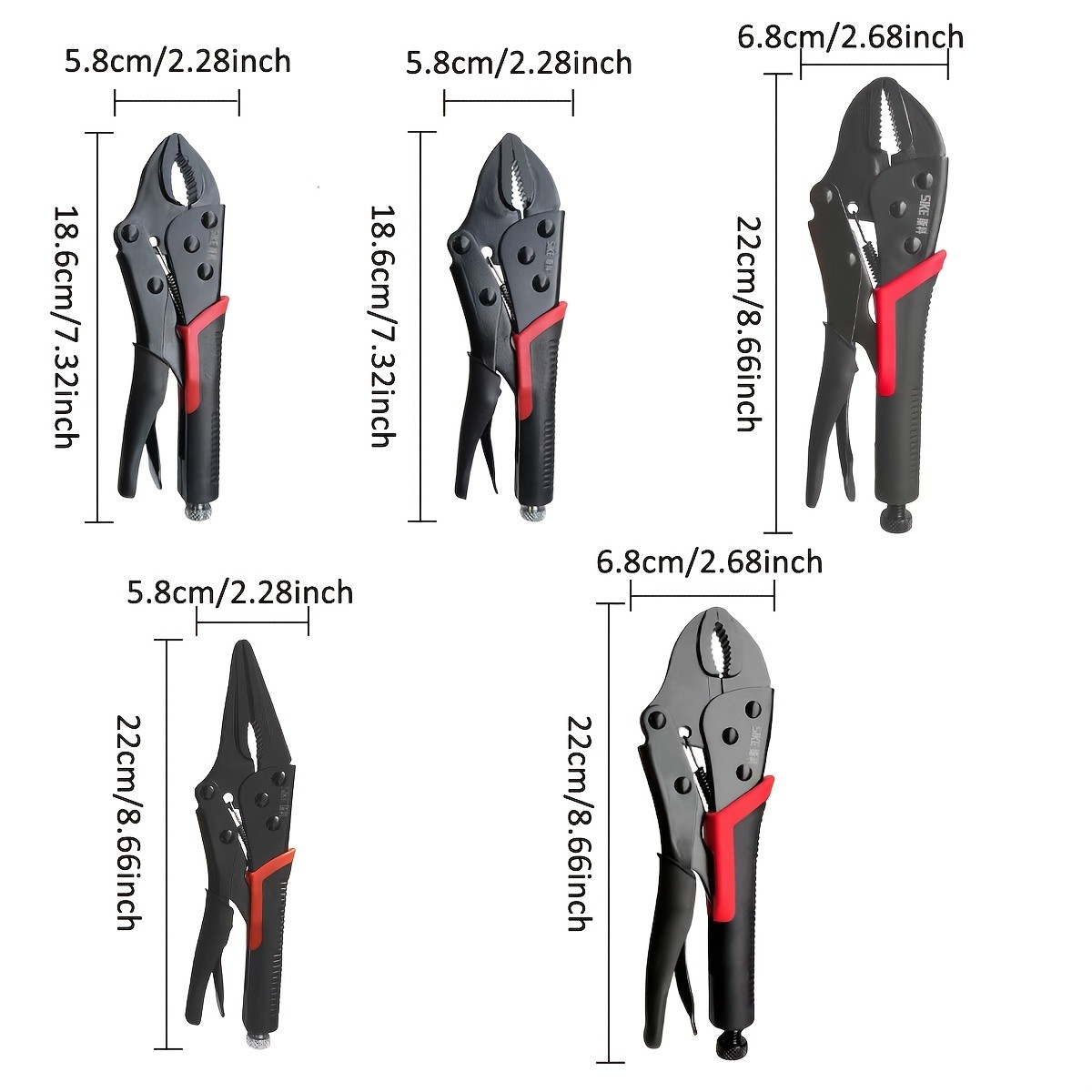 SIKE Heavy-Duty Industrial-Strength Multi-Clamp & Vise